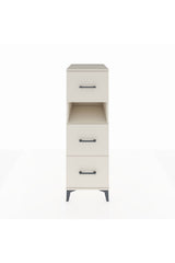 Kronos Dolap Tek Raflı 3 Çekmeceli 44x59x134