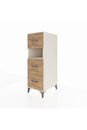Kronos Dolap Tek Raflı 3 Çekmeceli 44x59x134 - S82M106V3C