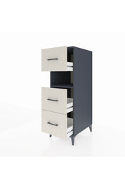 Kronos Dolap Tek Raflı 3 Çekmeceli 44x59x134 - S82M106V4C