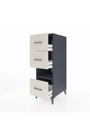 Kronos Dolap Tek Raflı 3 Çekmeceli 44x59x134 - S82M107V4C