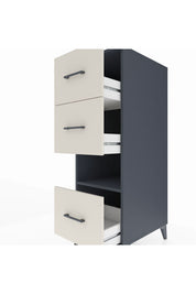 Kronos Dolap Tek Raflı 3 Çekmeceli 44x59x134 - S82M107V4C