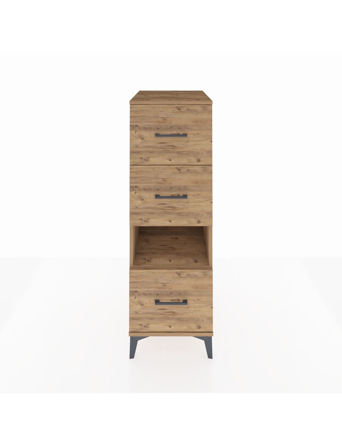 Kronos Dolap Tek Raflı 3 Çekmeceli 44x59x134 - S82M107V9C