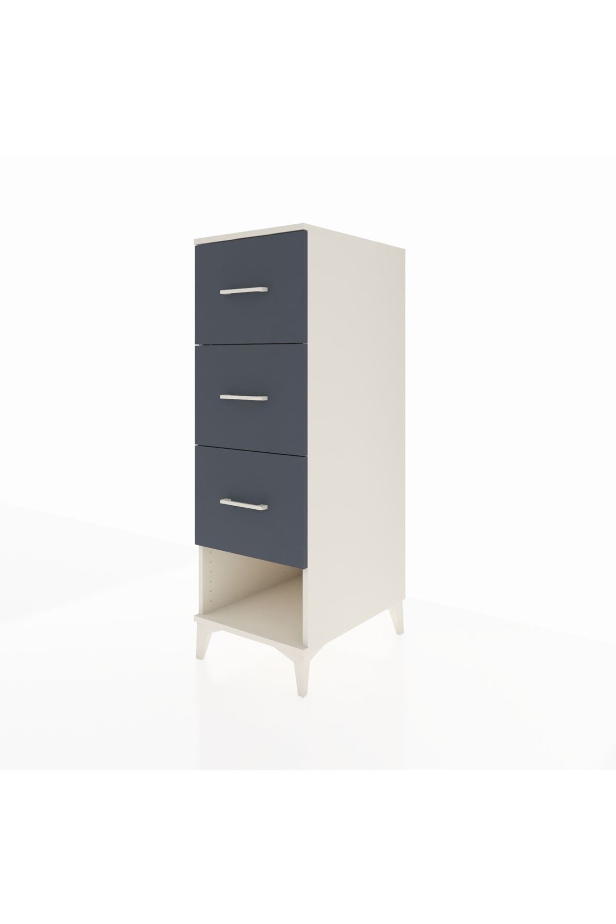 Kronos Dolap 3 Çekmeceli 44x59x134 - S82M108V2C