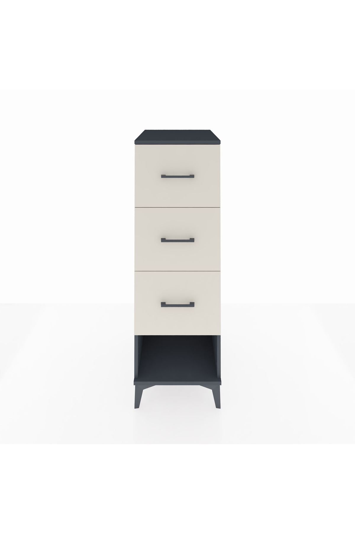 Kronos Dolap 3 Çekmeceli 44x59x134 - S82M108V4C