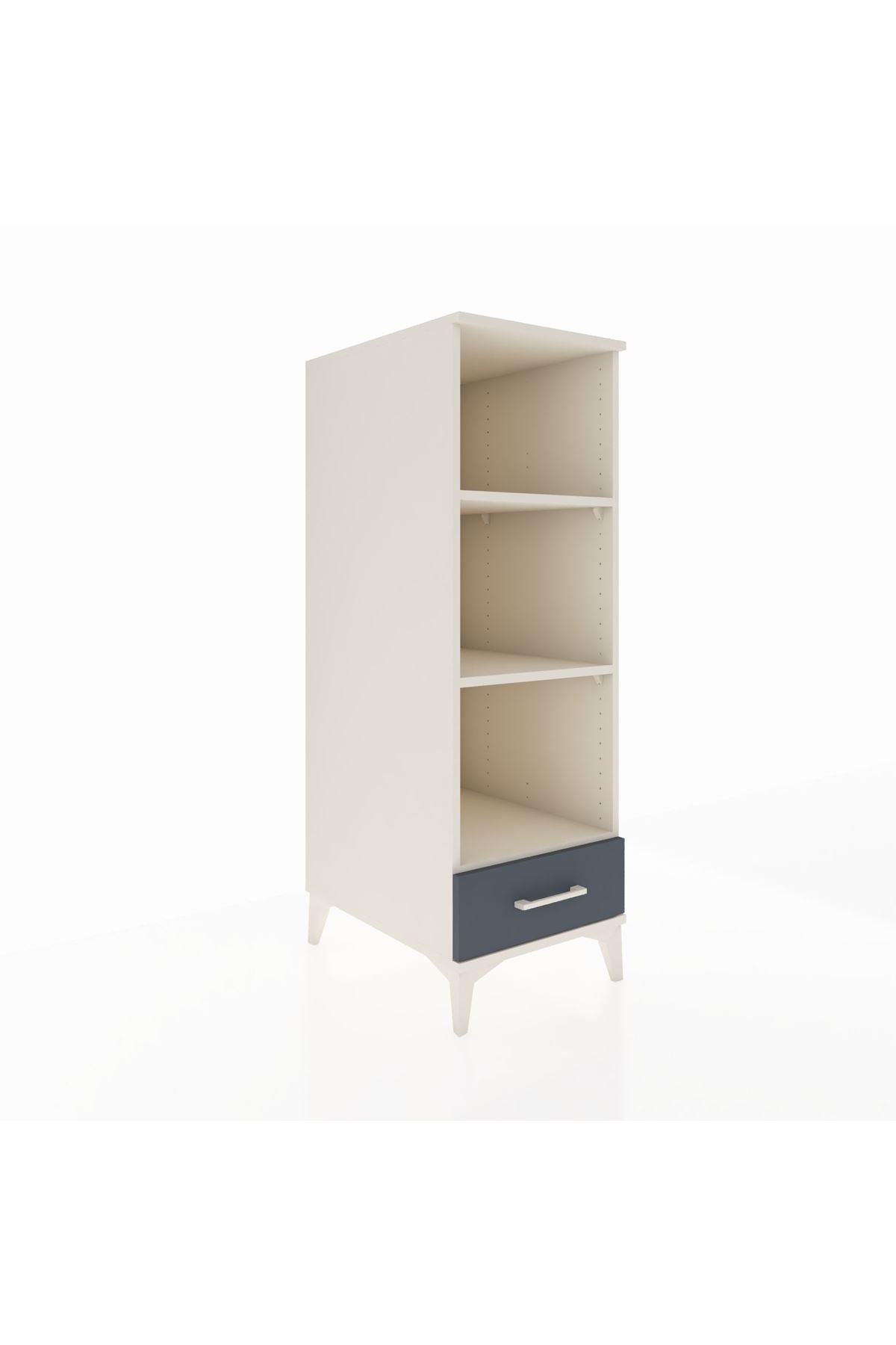 Kronos Dolap 3 Raflı Tek Çekmeceli 44x59x134 - S82M109V2C