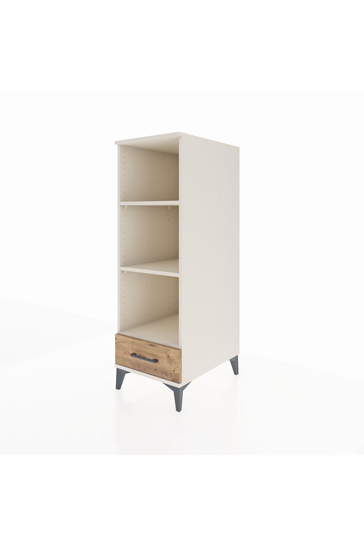 Kronos Dolap 3 Raflı Tek Çekmeceli 44x59x134 - S82M109V3C