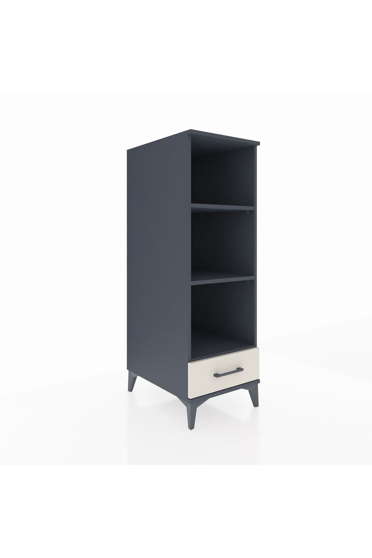 Kronos Dolap 3 Raflı Tek Çekmeceli 44x59x134 - S82M109V4C