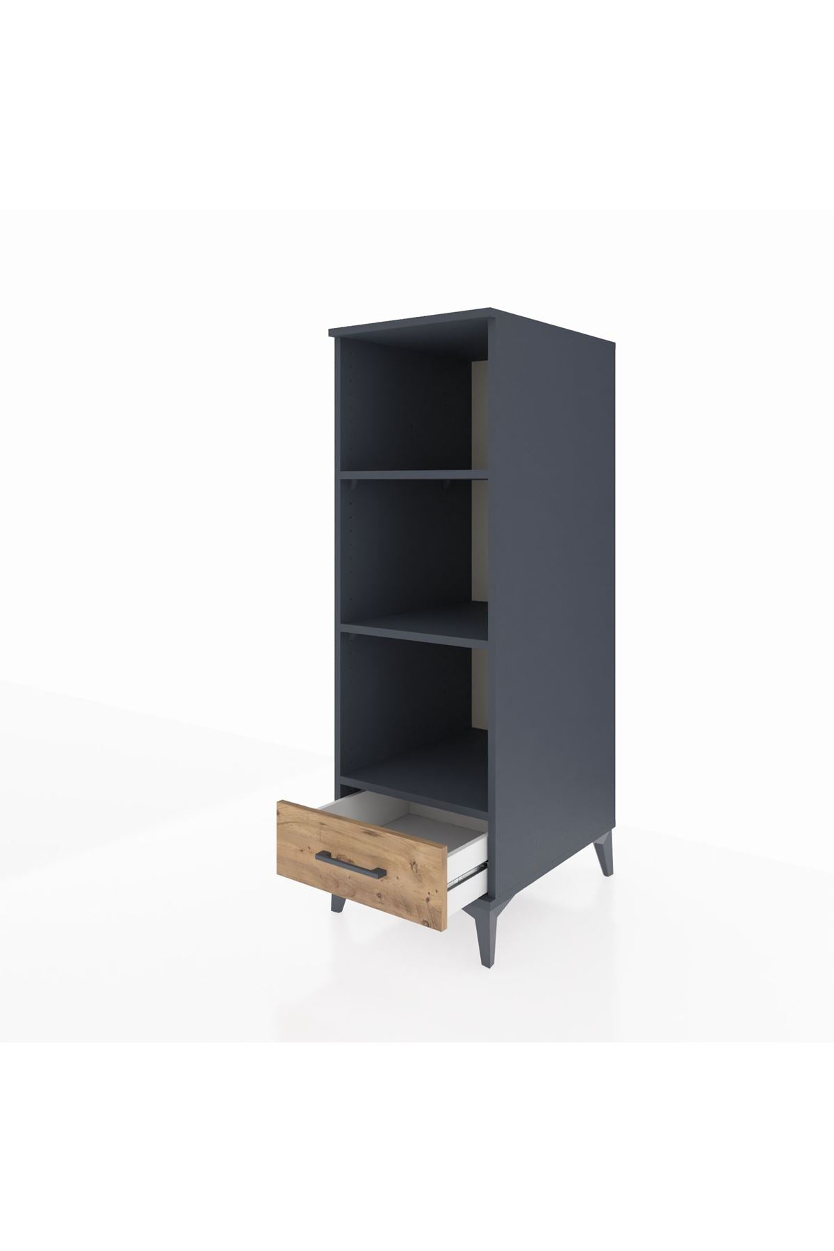 Kronos Dolap 3 Raflı Tek Çekmeceli 44x59x134 - S82M109V6C