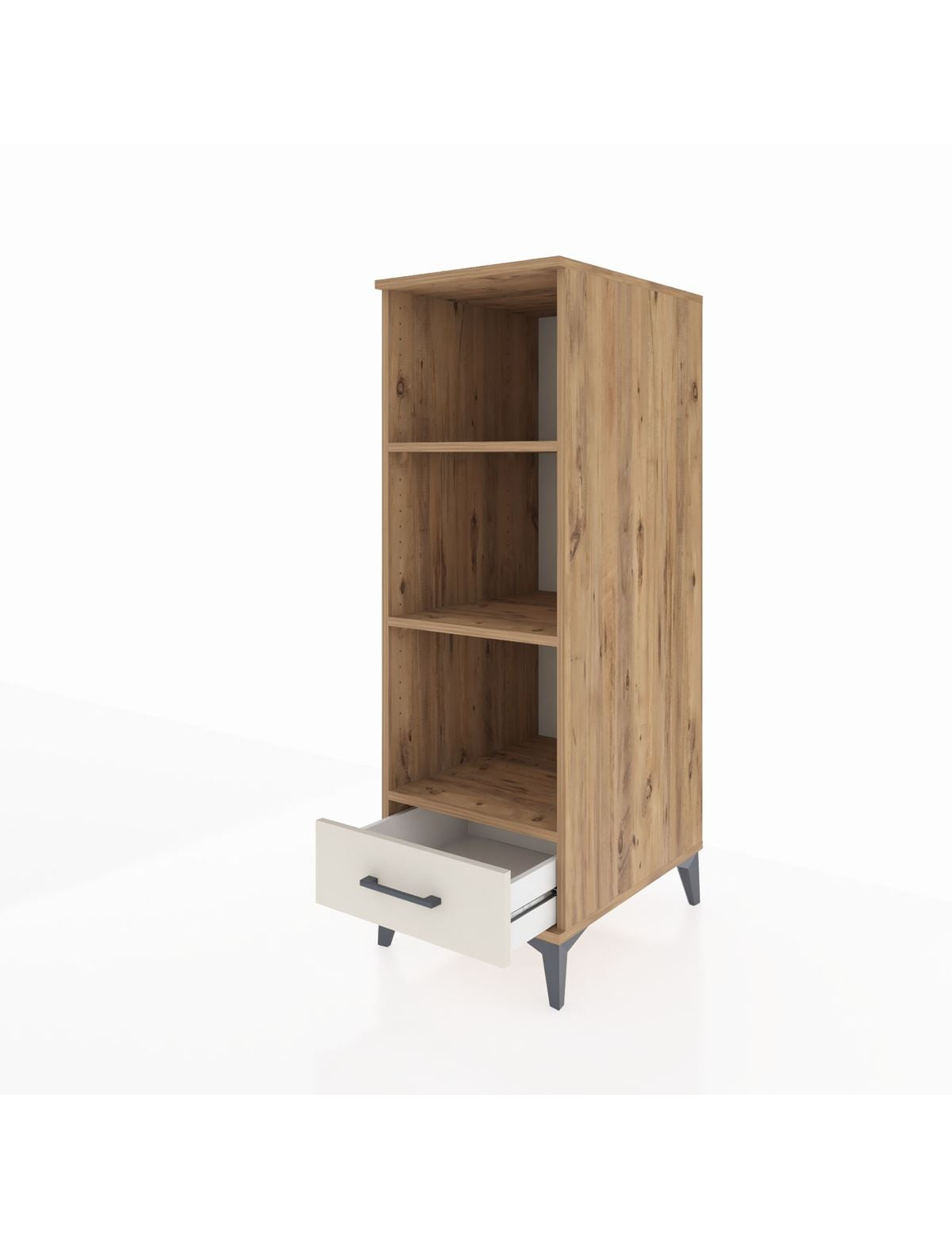 Kronos Dolap 3 Raflı Tek Çekmeceli 44x59x134 - S82M109V7C