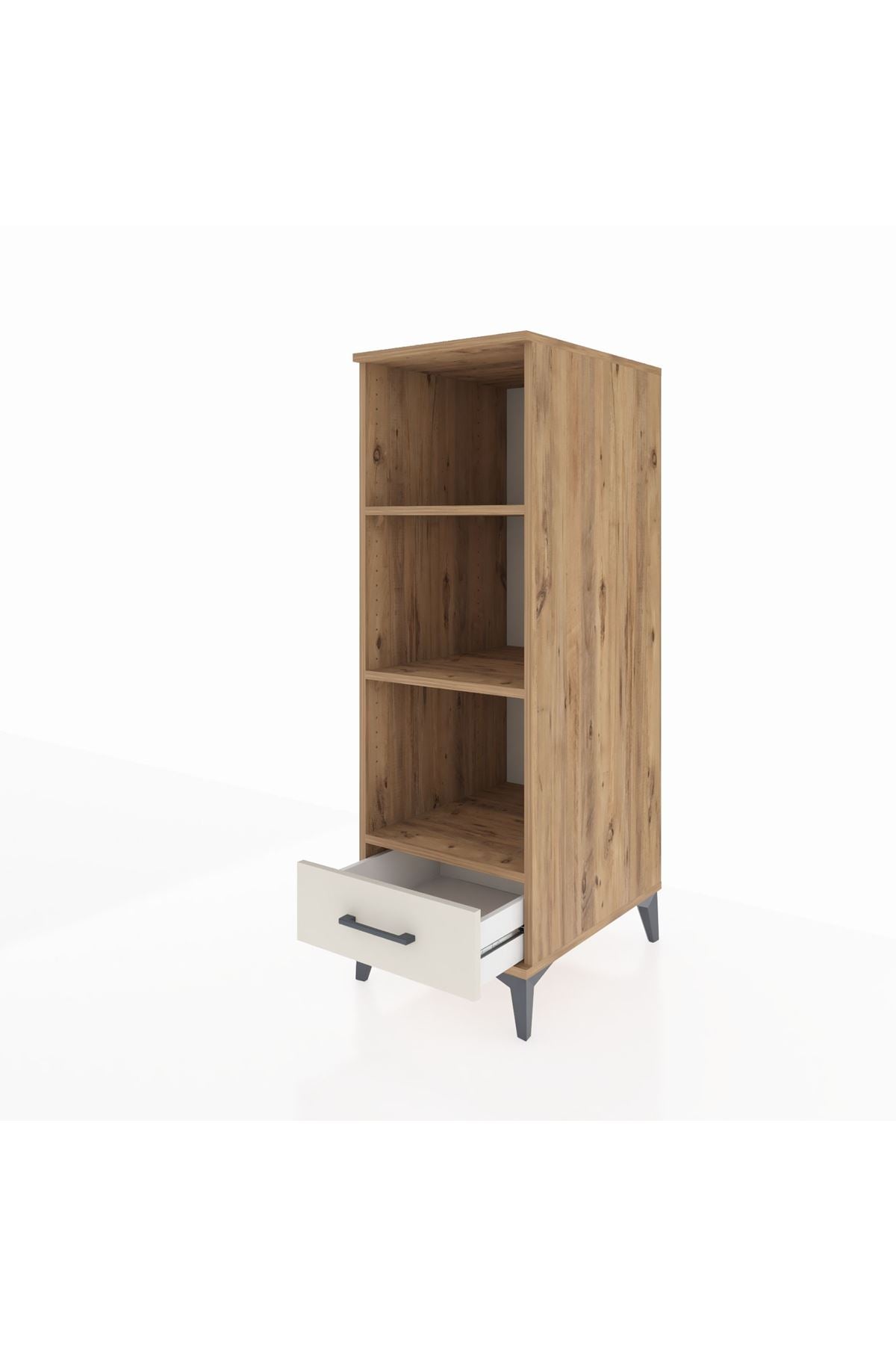 Kronos Dolap 3 Raflı Tek Çekmeceli 44x59x134 - S82M109V7C