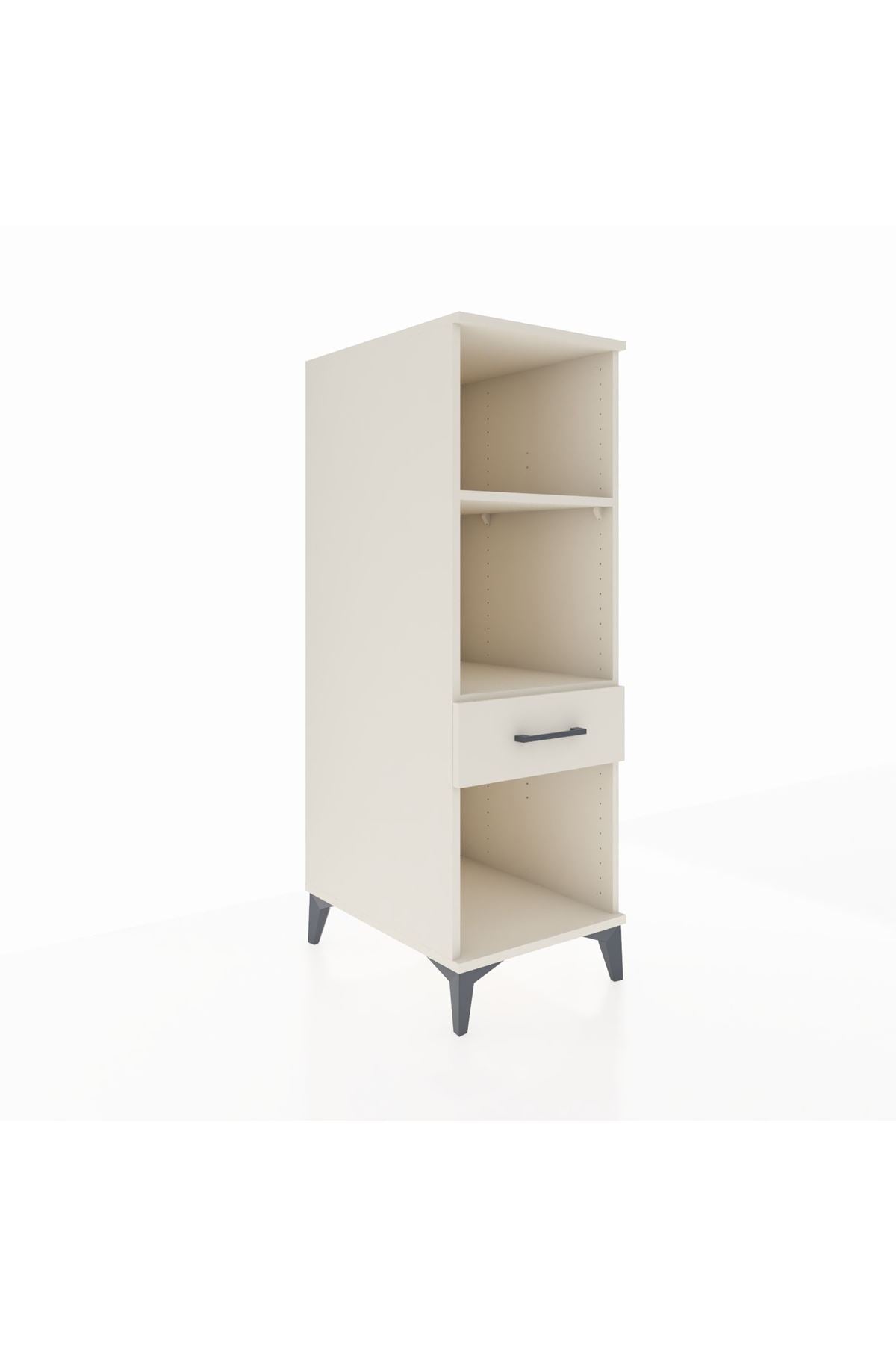 Kronos Dolap 2 Raflı Tek Çekmeceli 44x59x134 - S82M110V1C