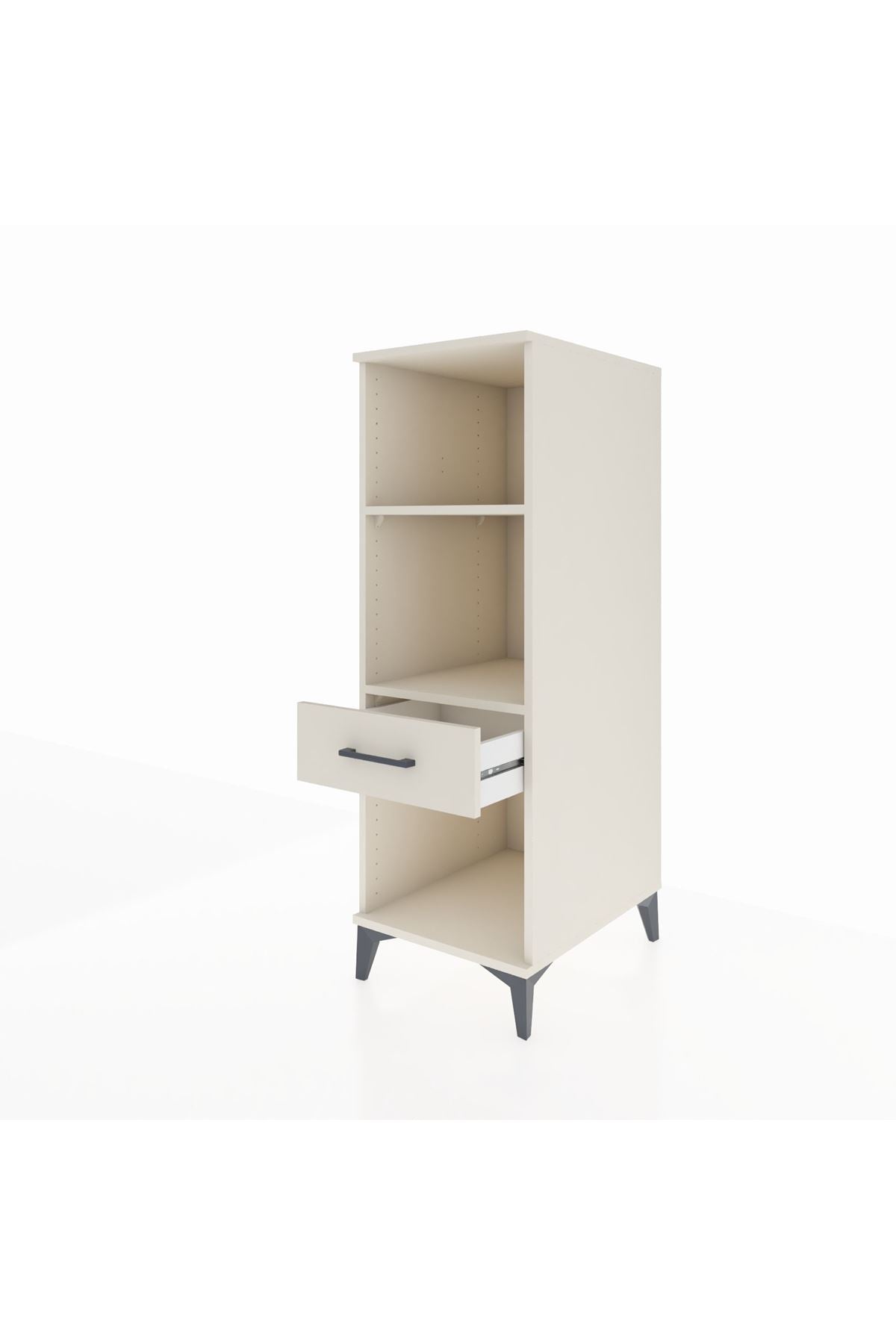 Kronos Dolap 2 Raflı Tek Çekmeceli 44x59x134 - S82M110V1C