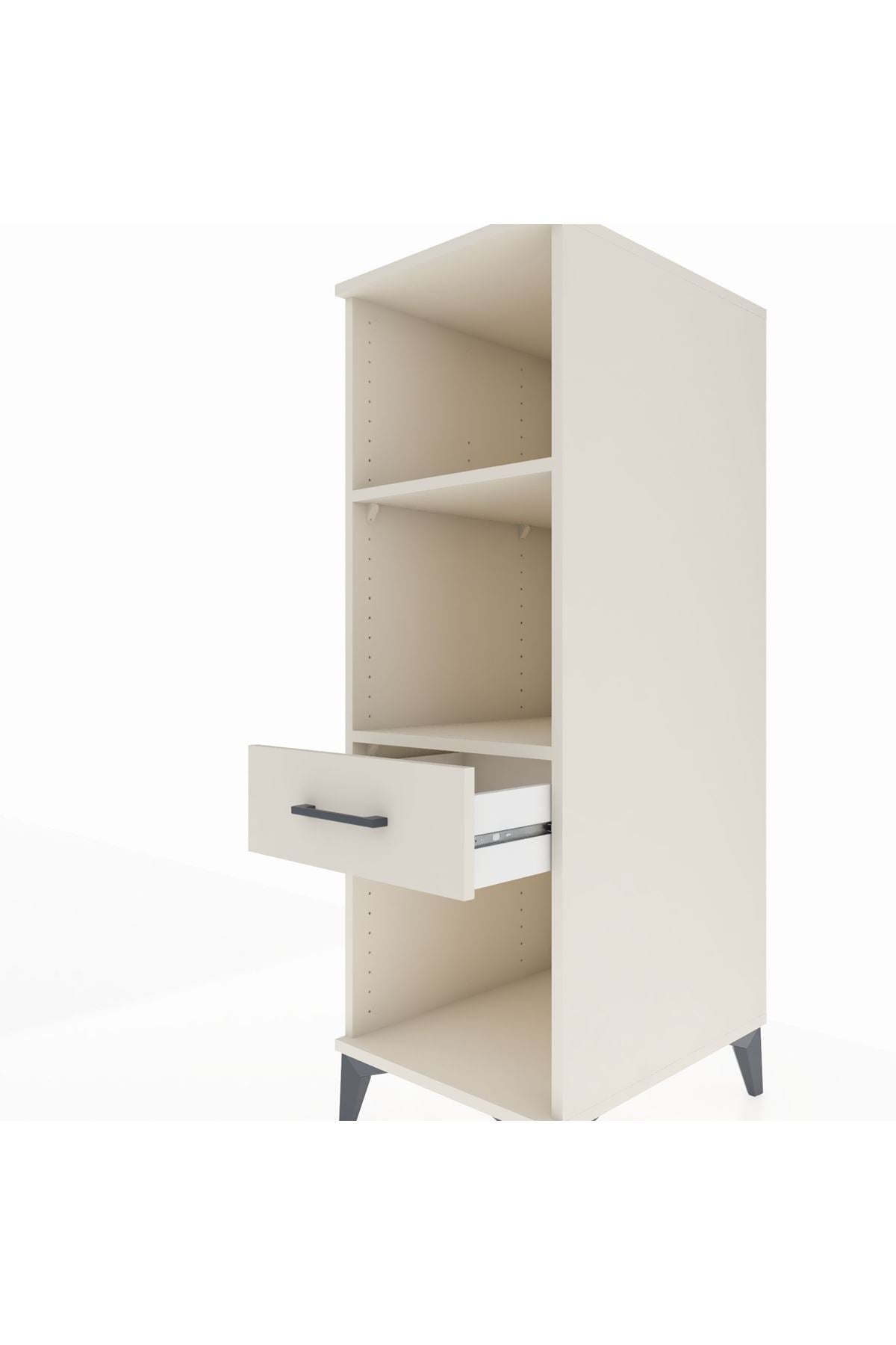 Kronos Dolap 2 Raflı Tek Çekmeceli 44x59x134 - S82M110V1C