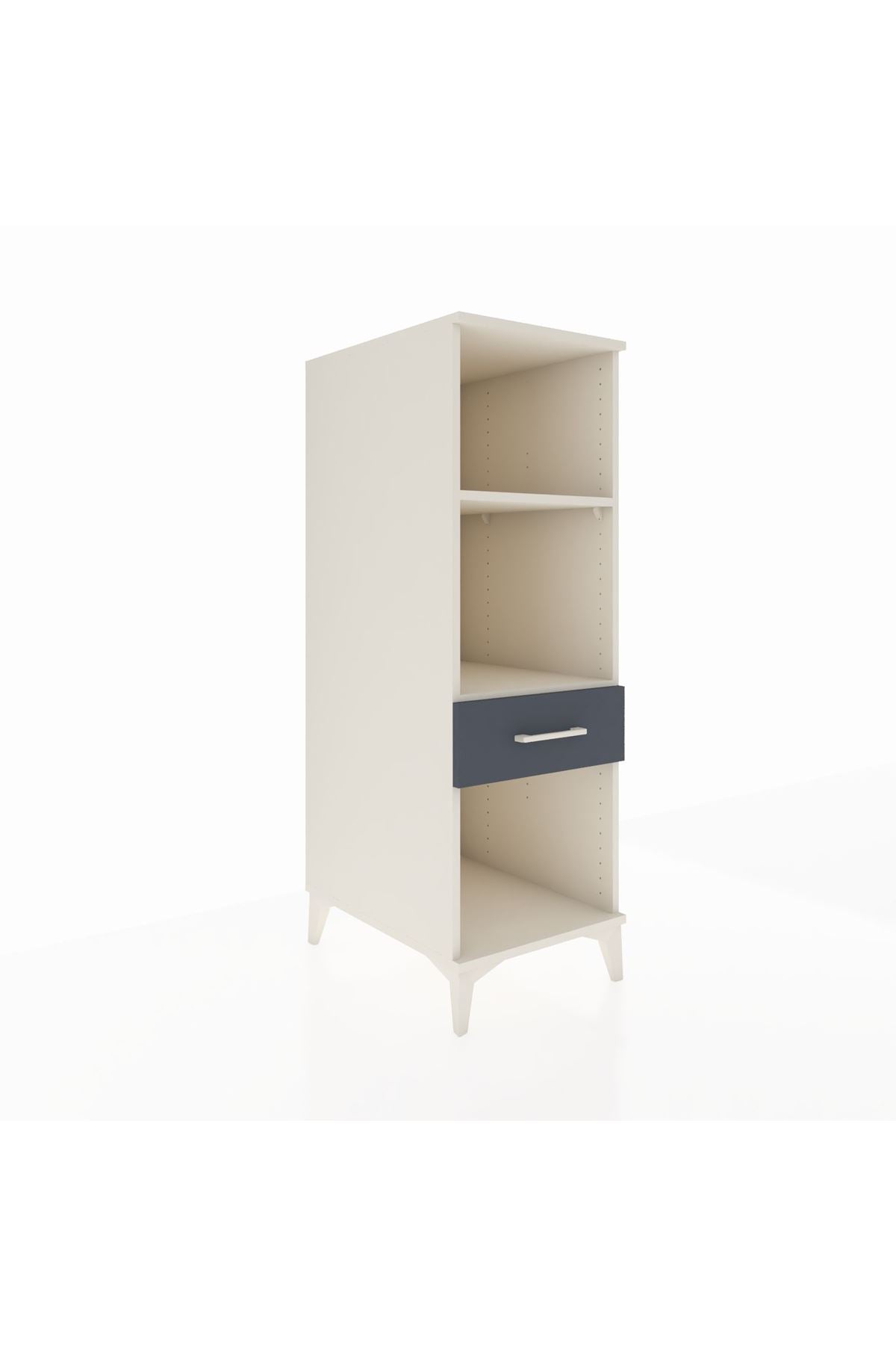 Kronos Dolap 2 Raflı Tek Çekmeceli 44x59x134 - S82M110V2C