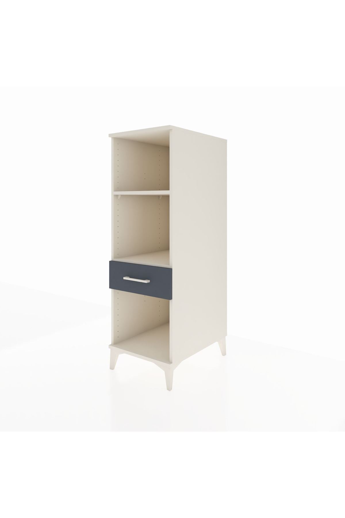 Kronos Dolap 2 Raflı Tek Çekmeceli 44x59x134 - S82M110V2C