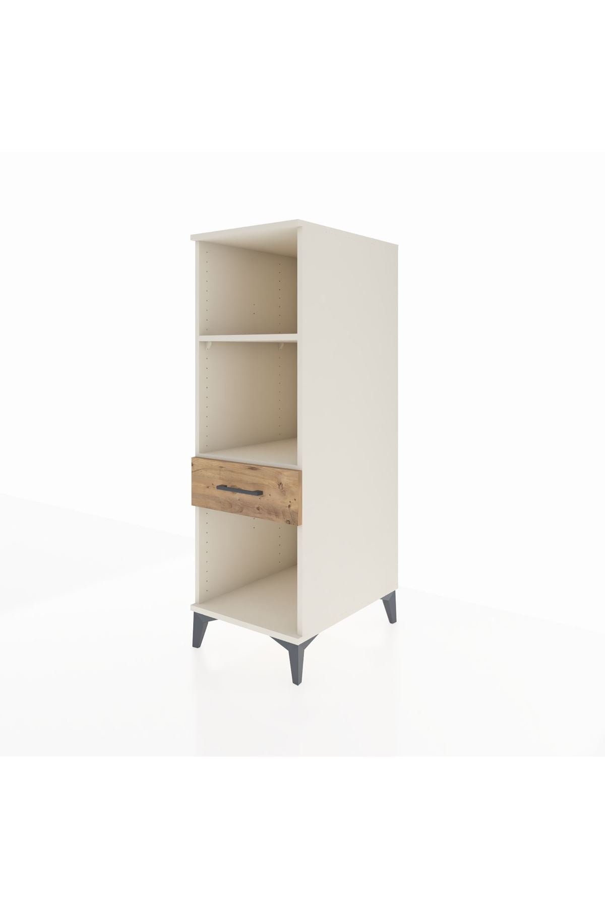 Kronos Dolap 2 Raflı Tek Çekmeceli 44x59x134 - S82M110V3C