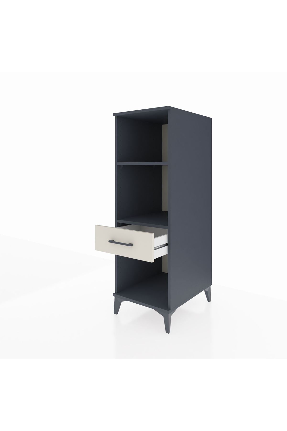 Kronos Dolap 2 Raflı Tek Çekmeceli 44x59x134 - S82M110V4C