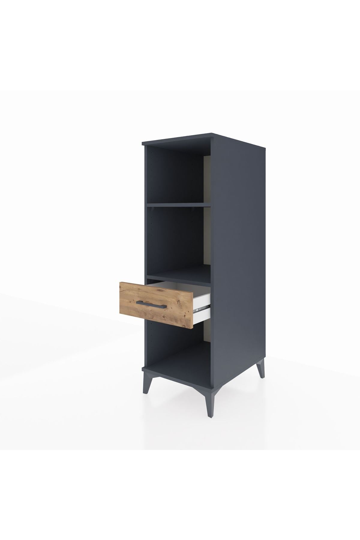 Kronos Dolap 2 Raflı Tek Çekmeceli 44x59x134 - S82M110V6C