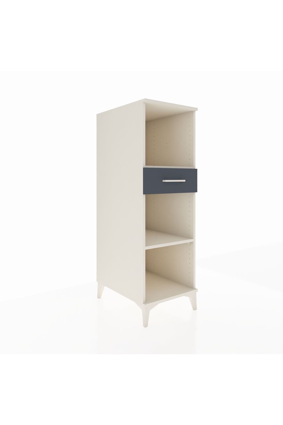 Kronos Dolap 2 Raflı Tek Çekmeceli 44x59x134 - S82M111V2C
