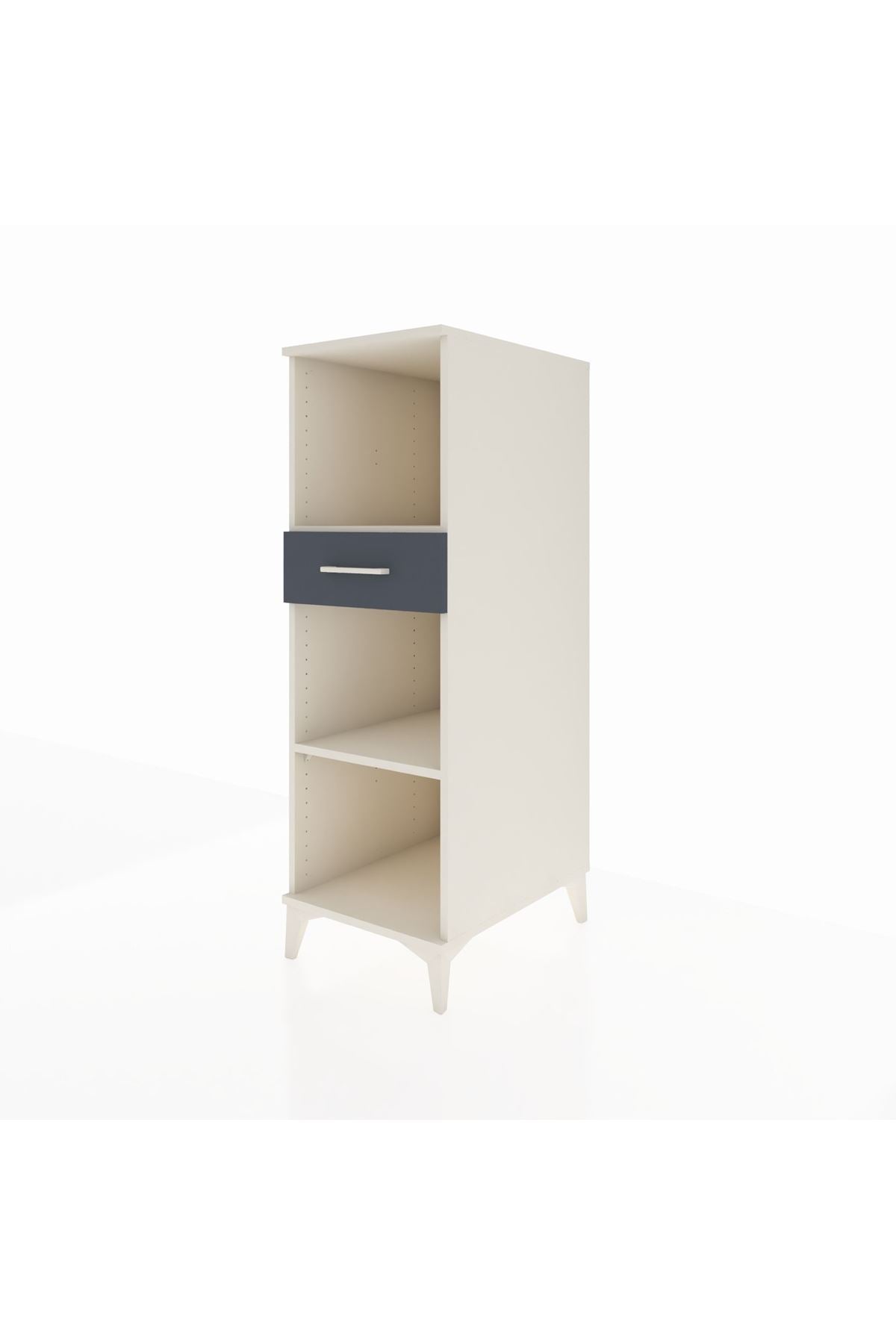 Kronos Dolap 2 Raflı Tek Çekmeceli 44x59x134 - S82M111V2C
