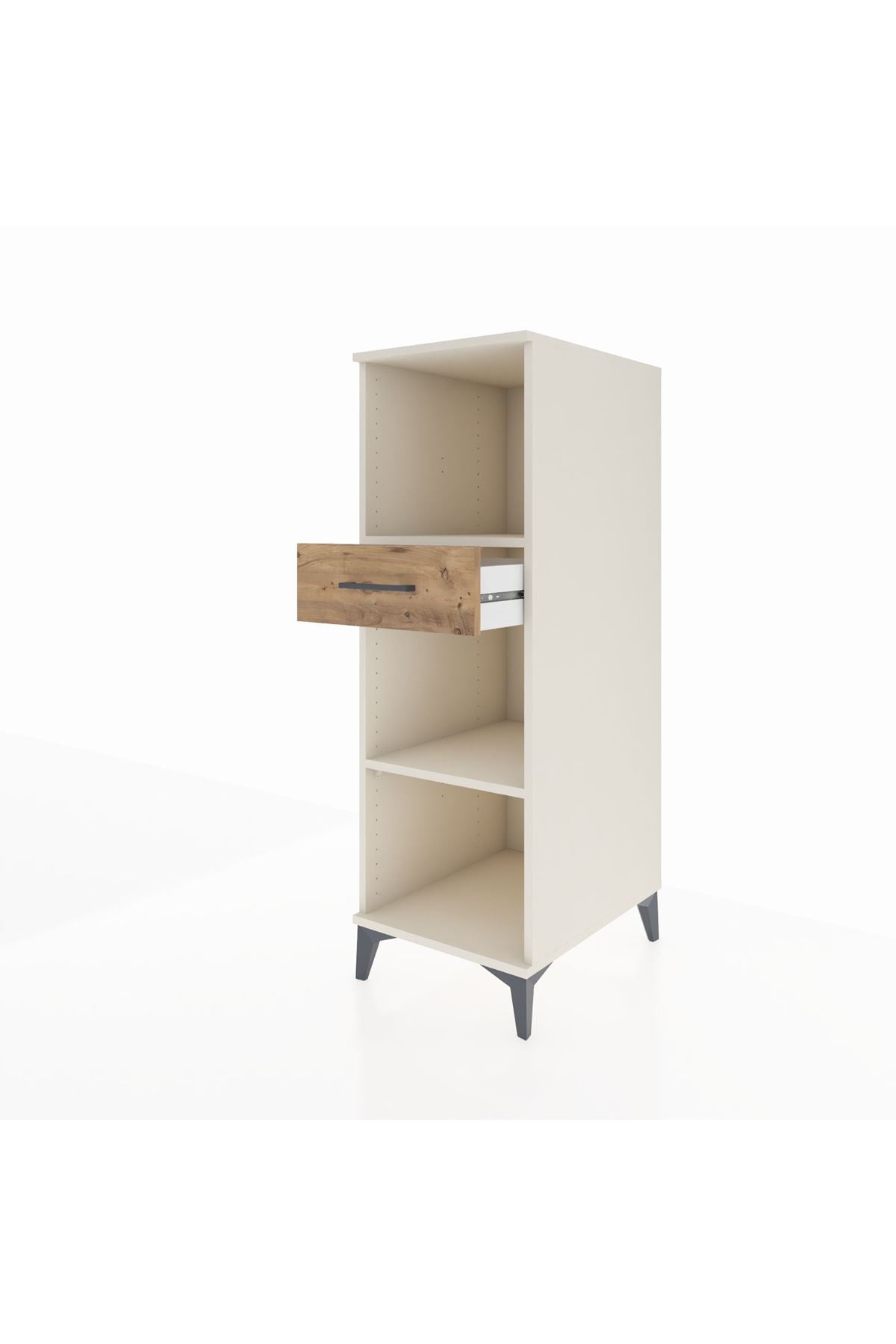 Kronos Dolap 2 Raflı Tek Çekmeceli 44x59x134 - S82M111V3C