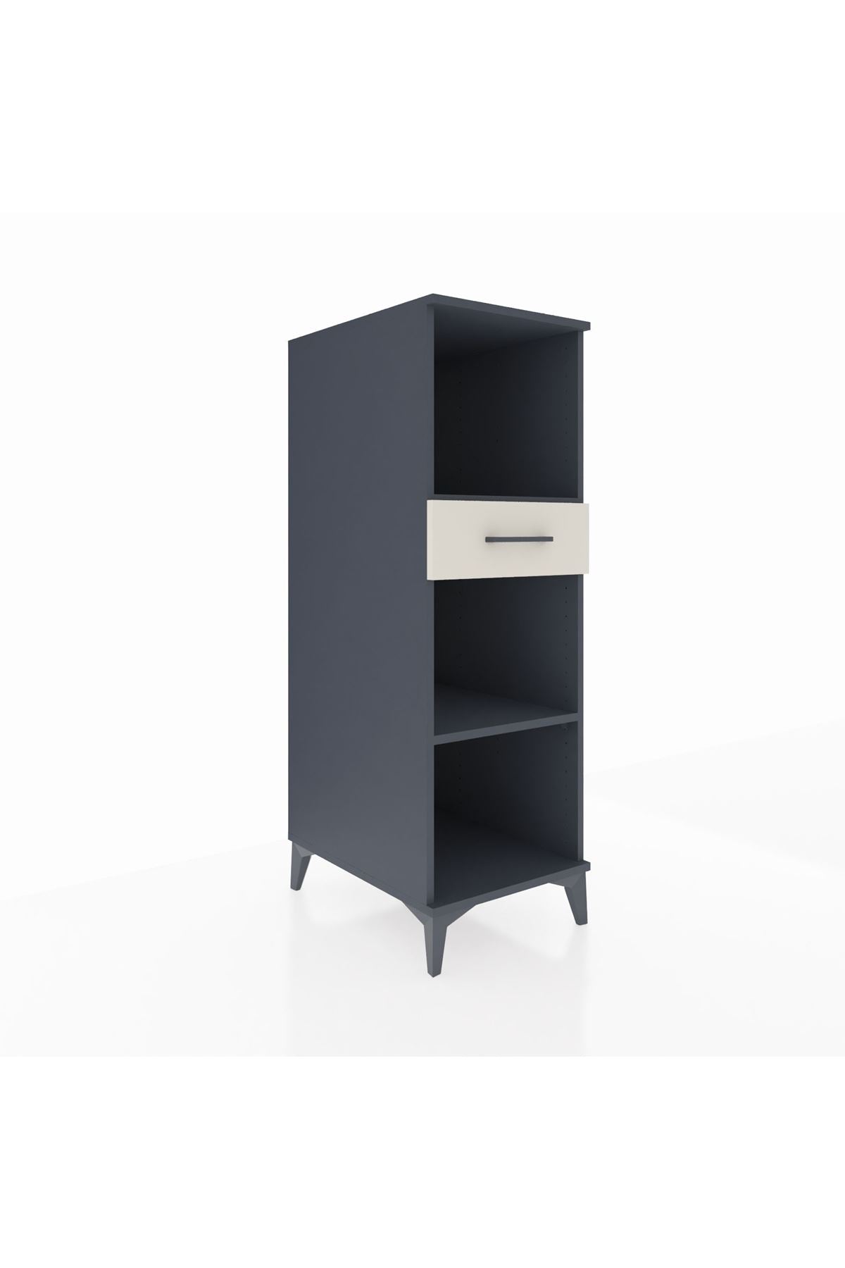Kronos Dolap 2 Raflı Tek Çekmeceli 44x59x134 - S82M111V4C