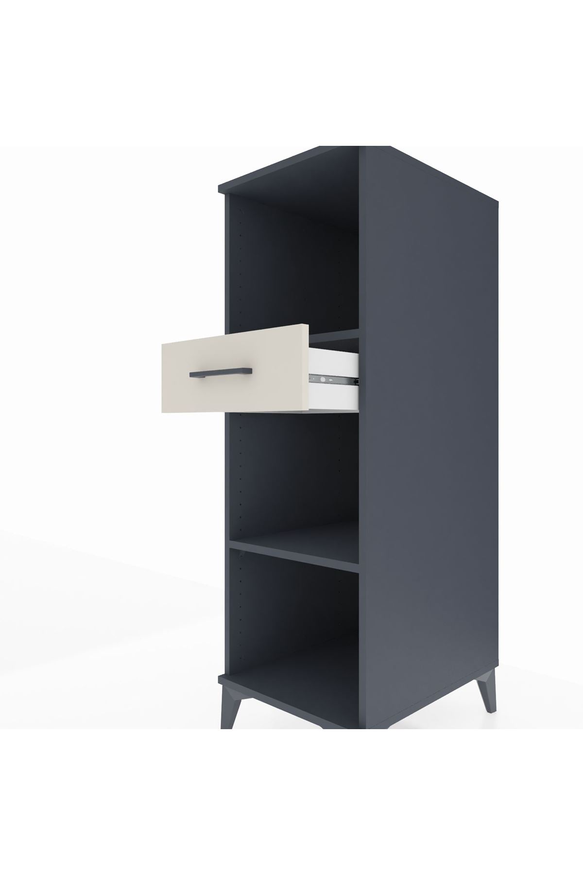 Kronos Dolap 2 Raflı Tek Çekmeceli 44x59x134 - S82M111V4C