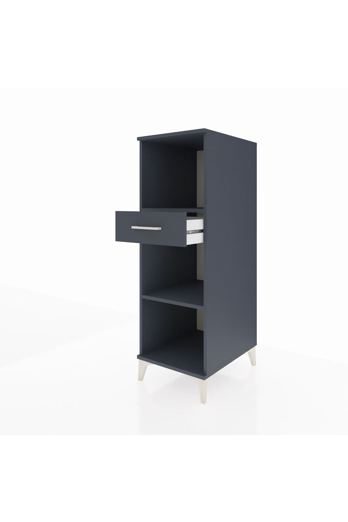Kronos Dolap 2 Raflı Tek Çekmeceli 44x59x134 - S82M111V5C