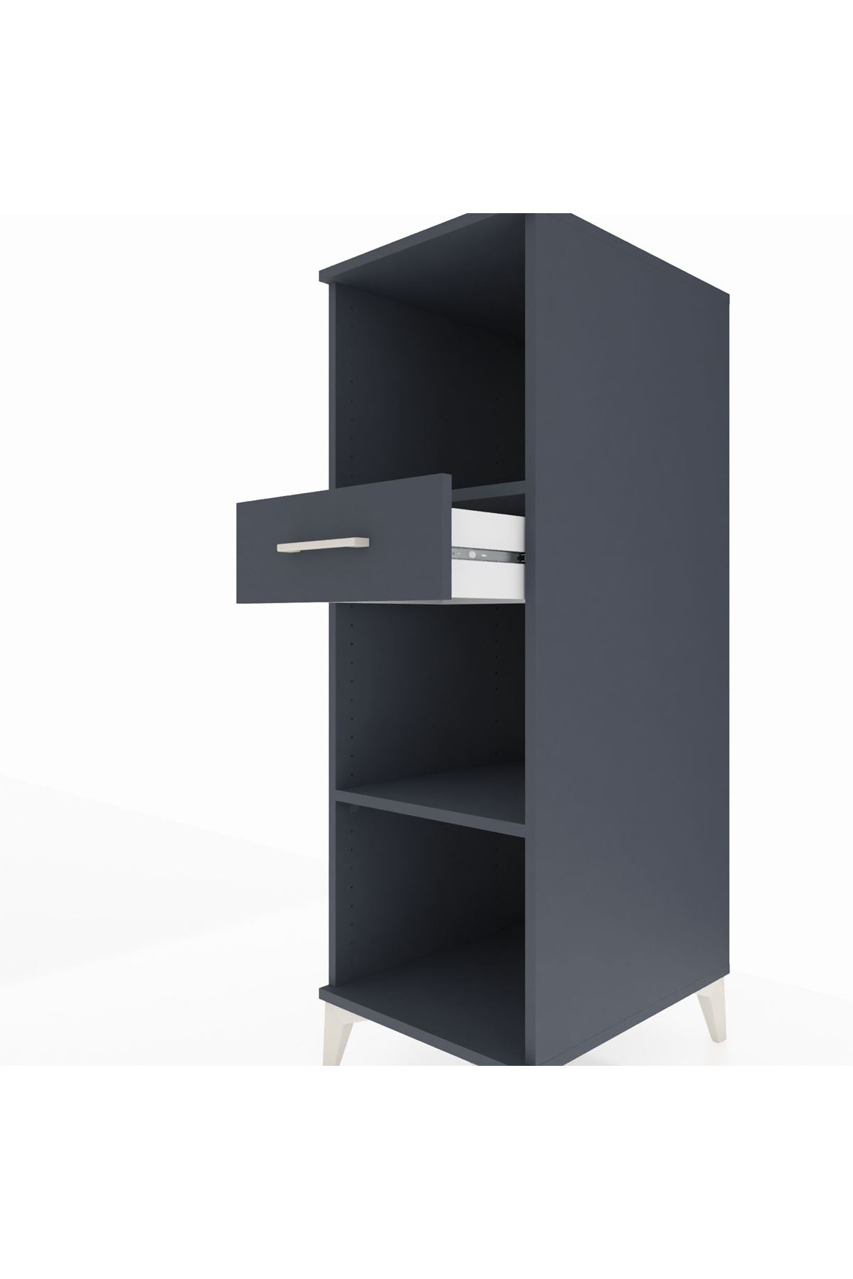 Kronos Dolap 2 Raflı Tek Çekmeceli 44x59x134 - S82M111V5C