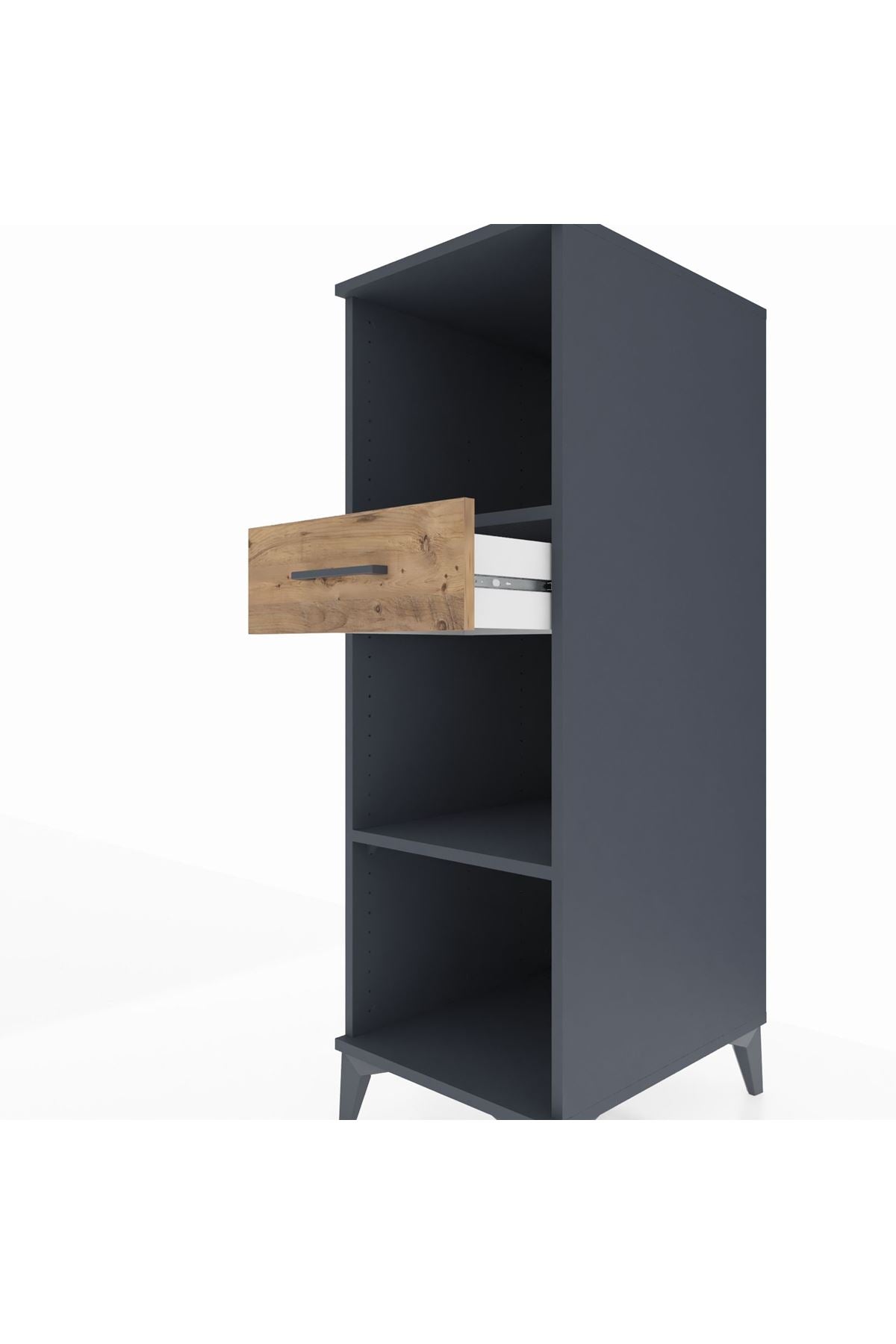 Kronos Dolap 2 Raflı Tek Çekmeceli 44x59x134 - S82M111V6C