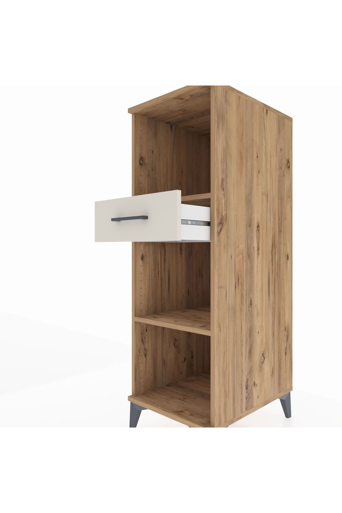 Kronos Dolap 2 Raflı Tek Çekmeceli 44x59x134 - S82M111V7C