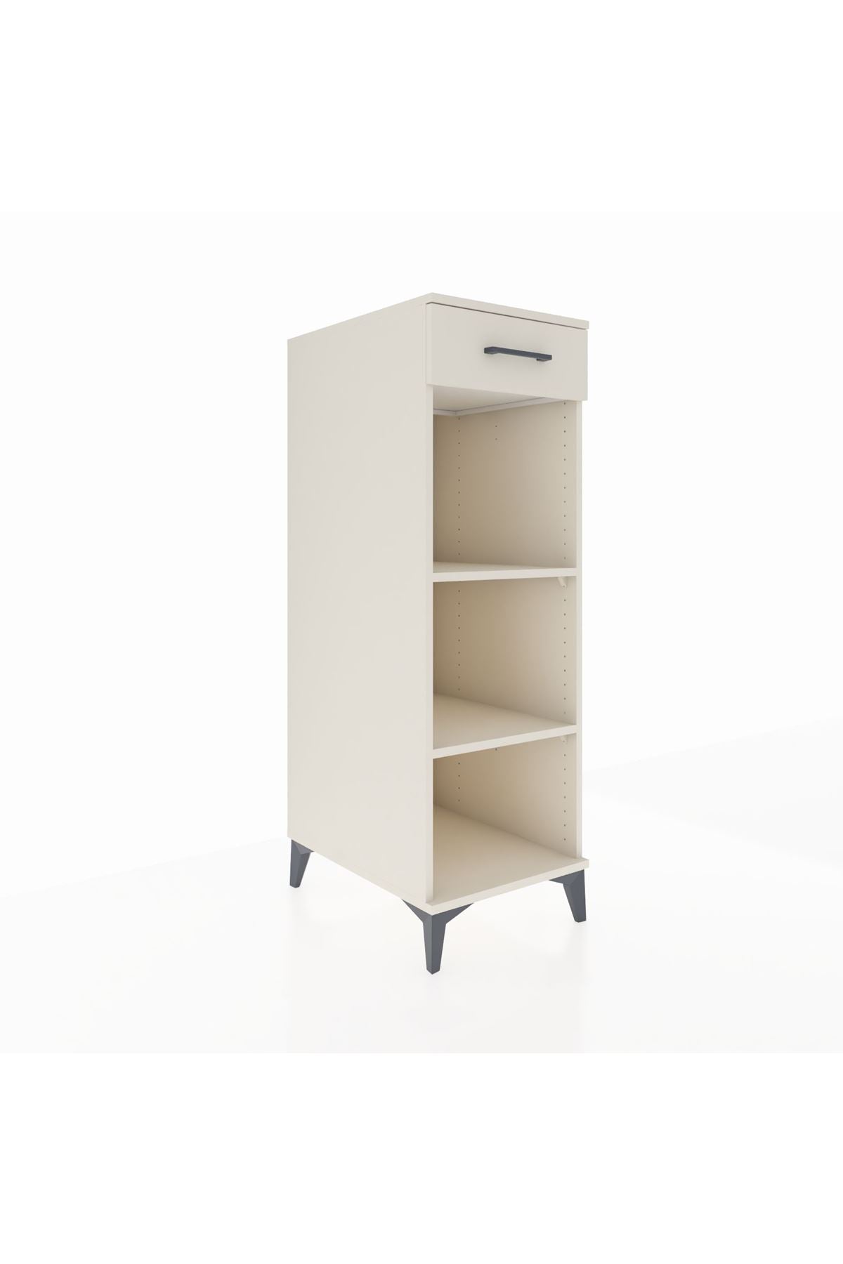 Kronos Dolap 2 Raflı Tek Çekmeceli 44x59x134 - S82M112V1C