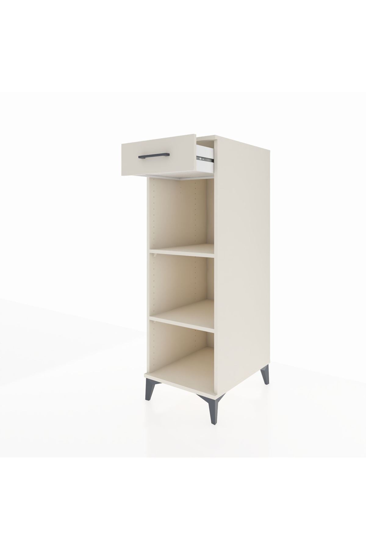 Kronos Dolap 2 Raflı Tek Çekmeceli 44x59x134 - S82M112V1C