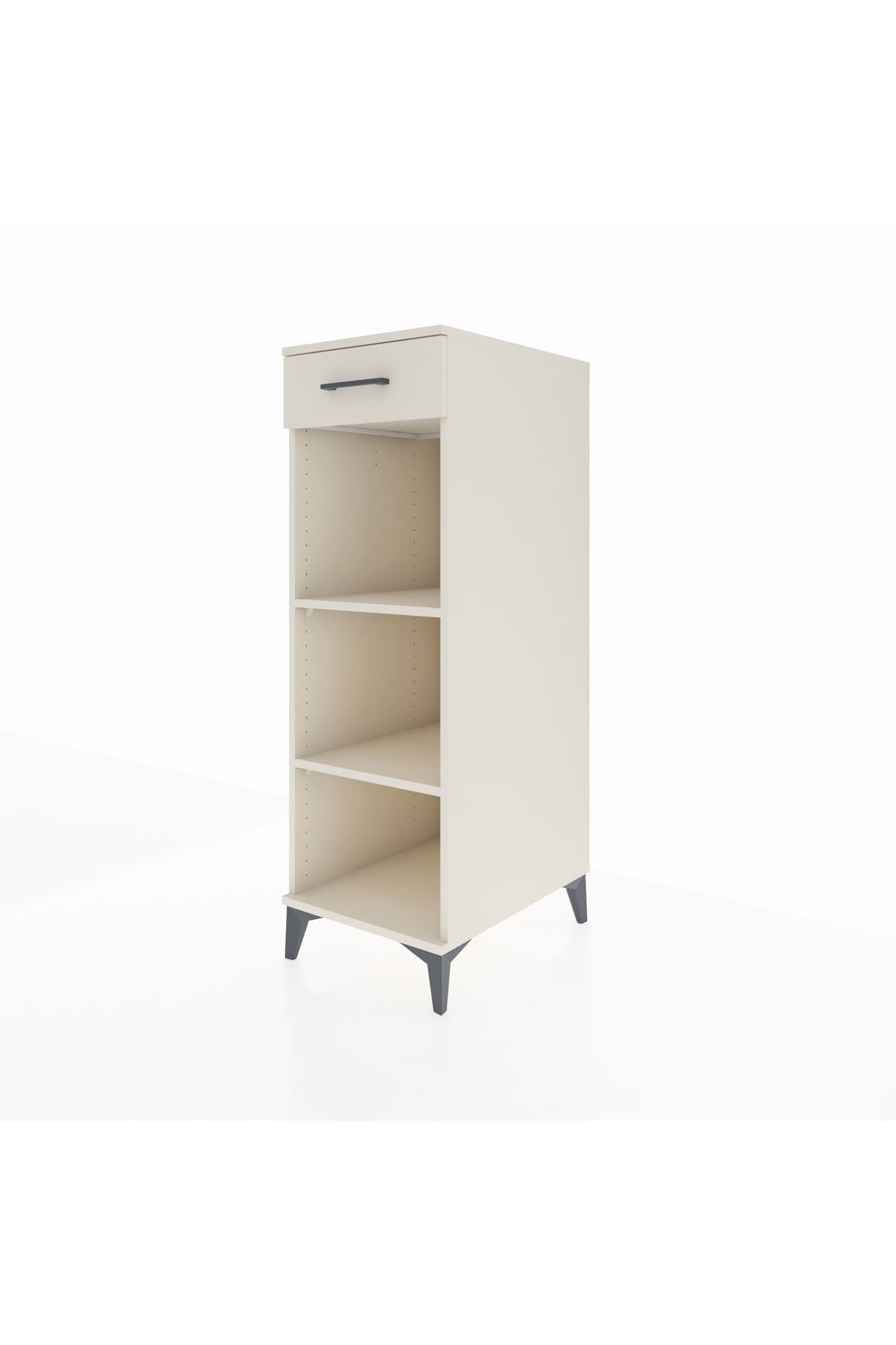 Kronos Dolap 2 Raflı Tek Çekmeceli 44x59x134 - S82M112V1C