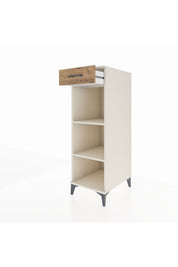 Kronos Dolap 2 Raflı Tek Çekmeceli 44x59x134 - S82M112V3C