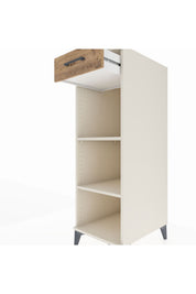 Kronos Dolap 2 Raflı Tek Çekmeceli 44x59x134 - S82M112V3C