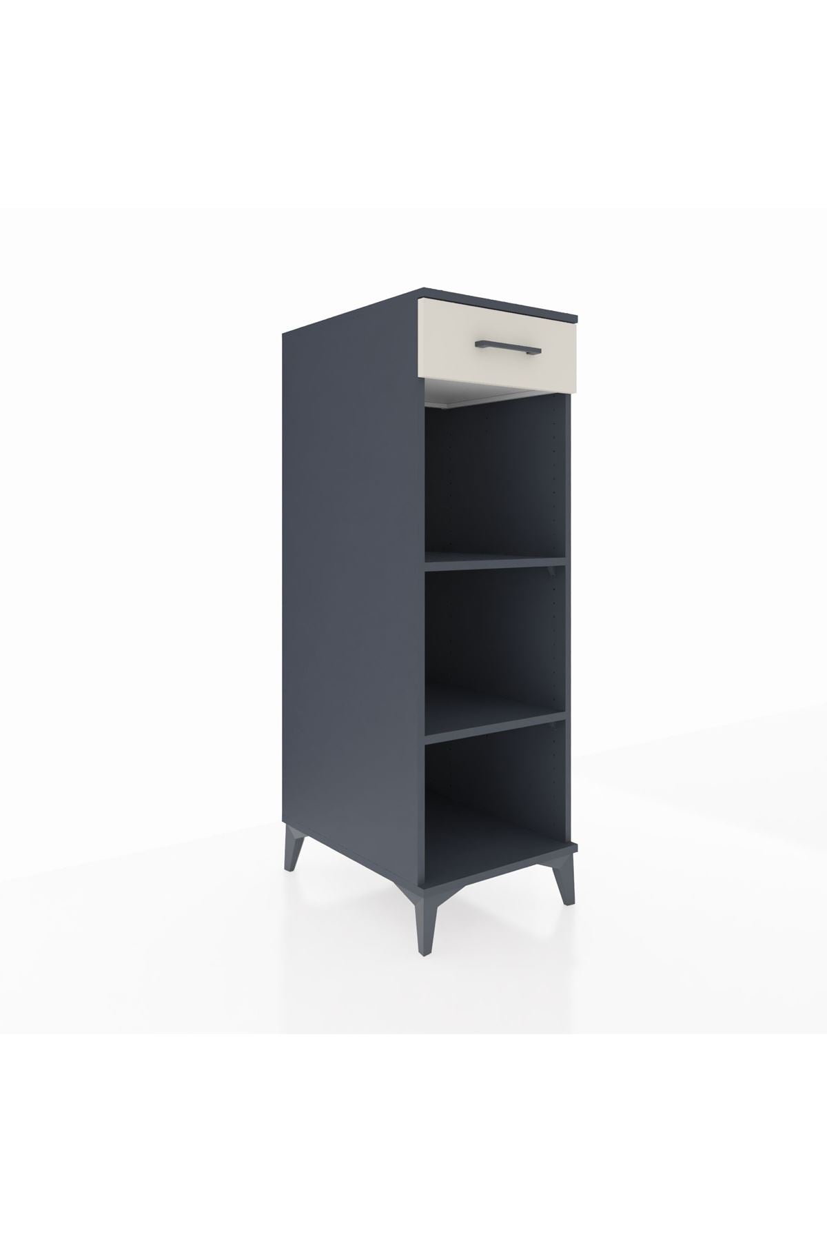 Kronos Dolap 2 Raflı Tek Çekmeceli 44x59x134 - S82M112V4C