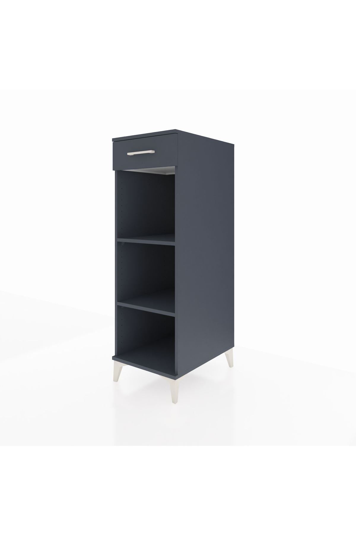 Kronos Dolap 2 Raflı Tek Çekmeceli 44x59x134 - S82M112V5C