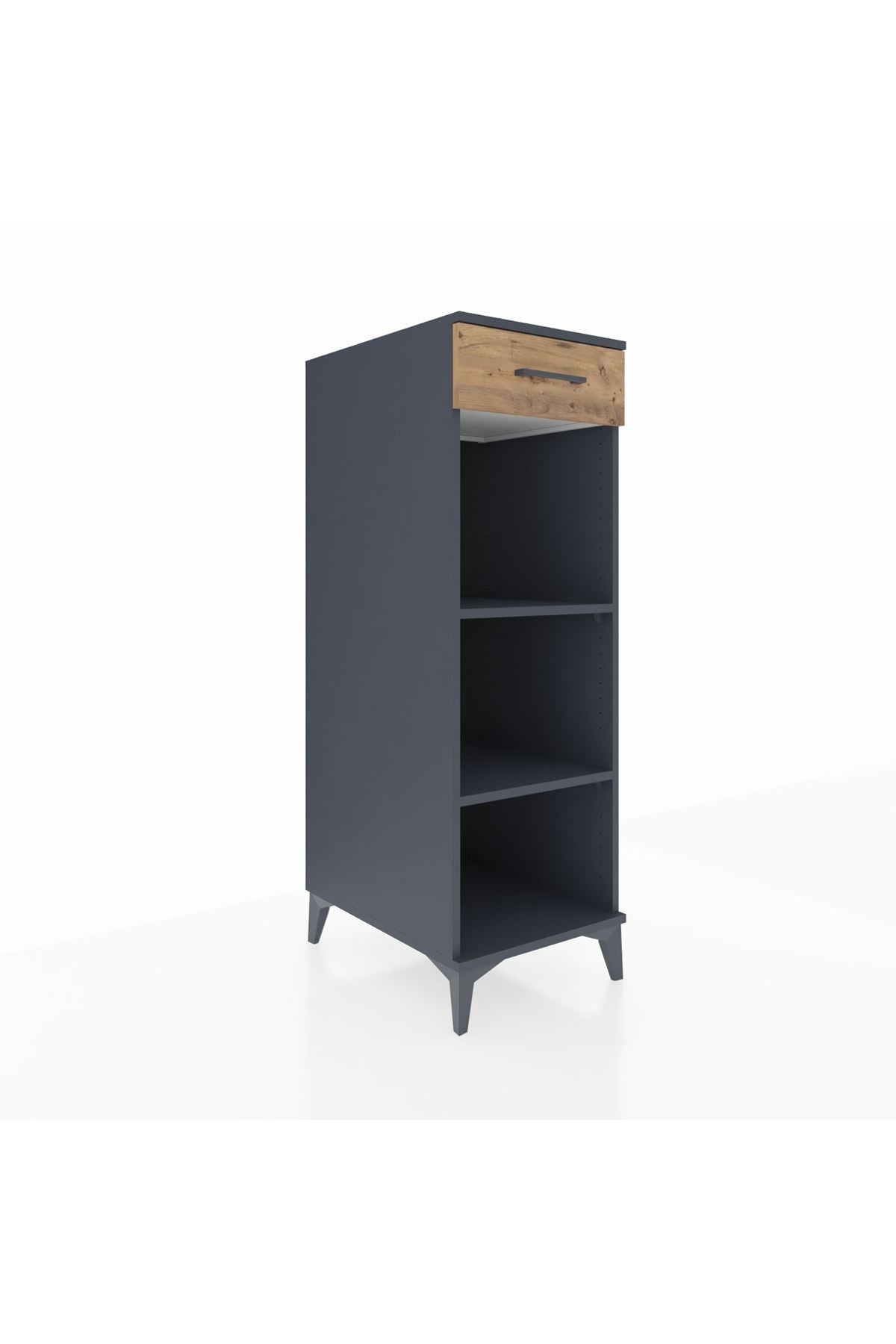 Kronos Dolap 2 Raflı Tek Çekmeceli 44x59x134 - S82M112V6C