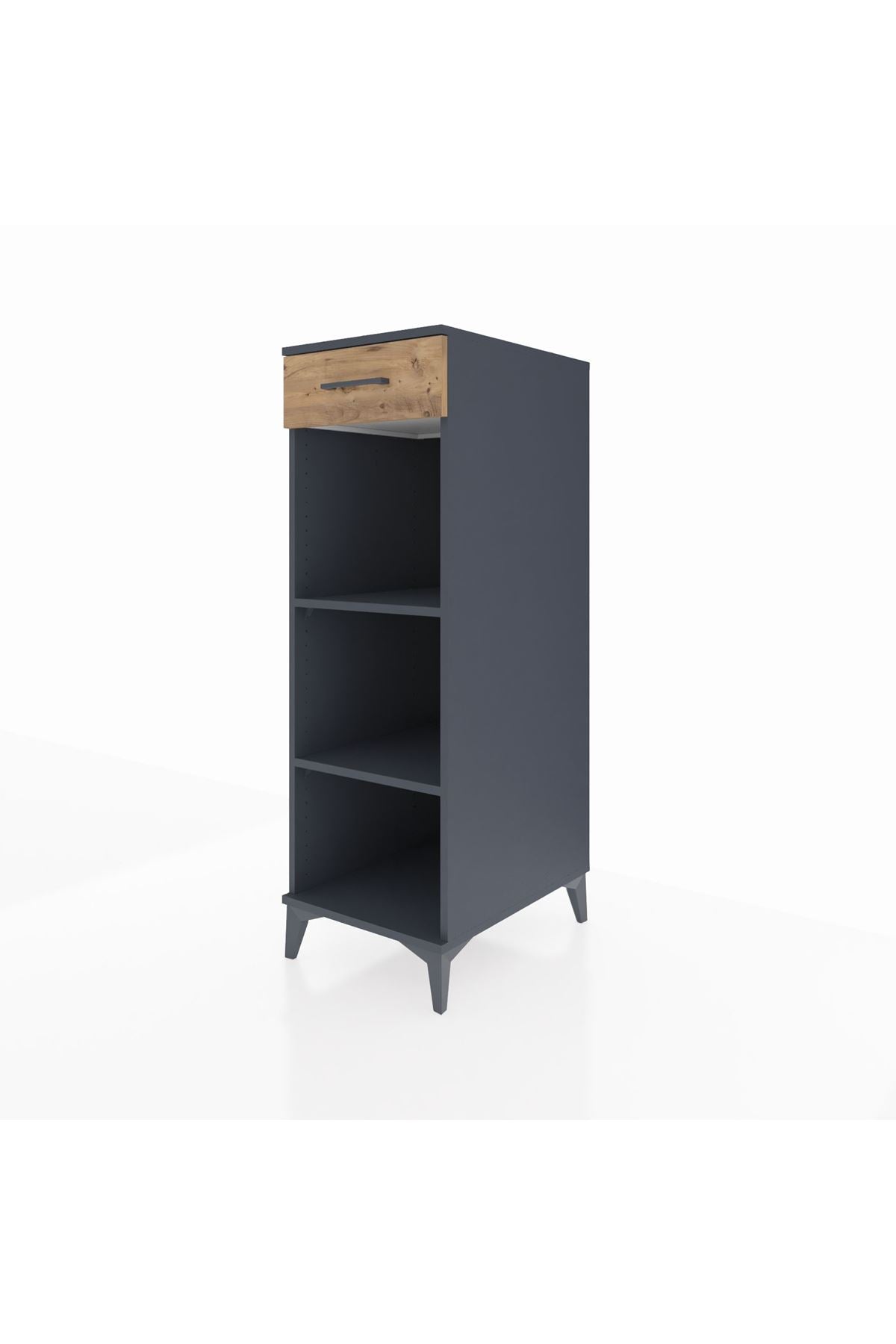 Kronos Dolap 2 Raflı Tek Çekmeceli 44x59x134 - S82M112V6C
