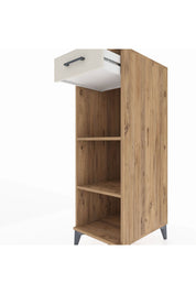 Kronos Dolap 2 Raflı Tek Çekmeceli 44x59x134 - S82M112V7C