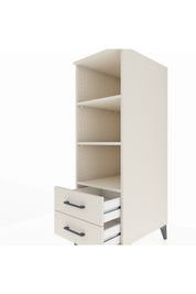 Kronos Dolap 3 Raflı 2 Çekmeceli 44x59x134 - S82M113V1C