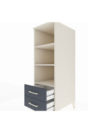 Kronos Dolap 3 Raflı 2 Çekmeceli 44x59x134 - S82M113V2C