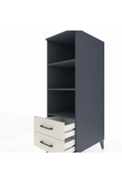 Kronos Dolap 3 Raflı 2 Çekmeceli 44x59x134 - S82M113V4C