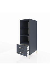 Kronos Dolap 3 Raflı 2 Çekmeceli 44x59x134 - S82M113V5C