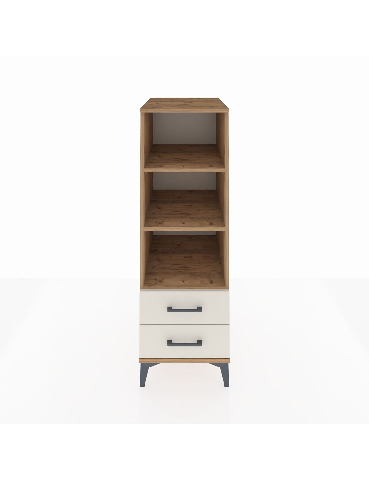 Kronos Dolap 3 Raflı 2 Çekmeceli 44x59x134 - S82M113V7C