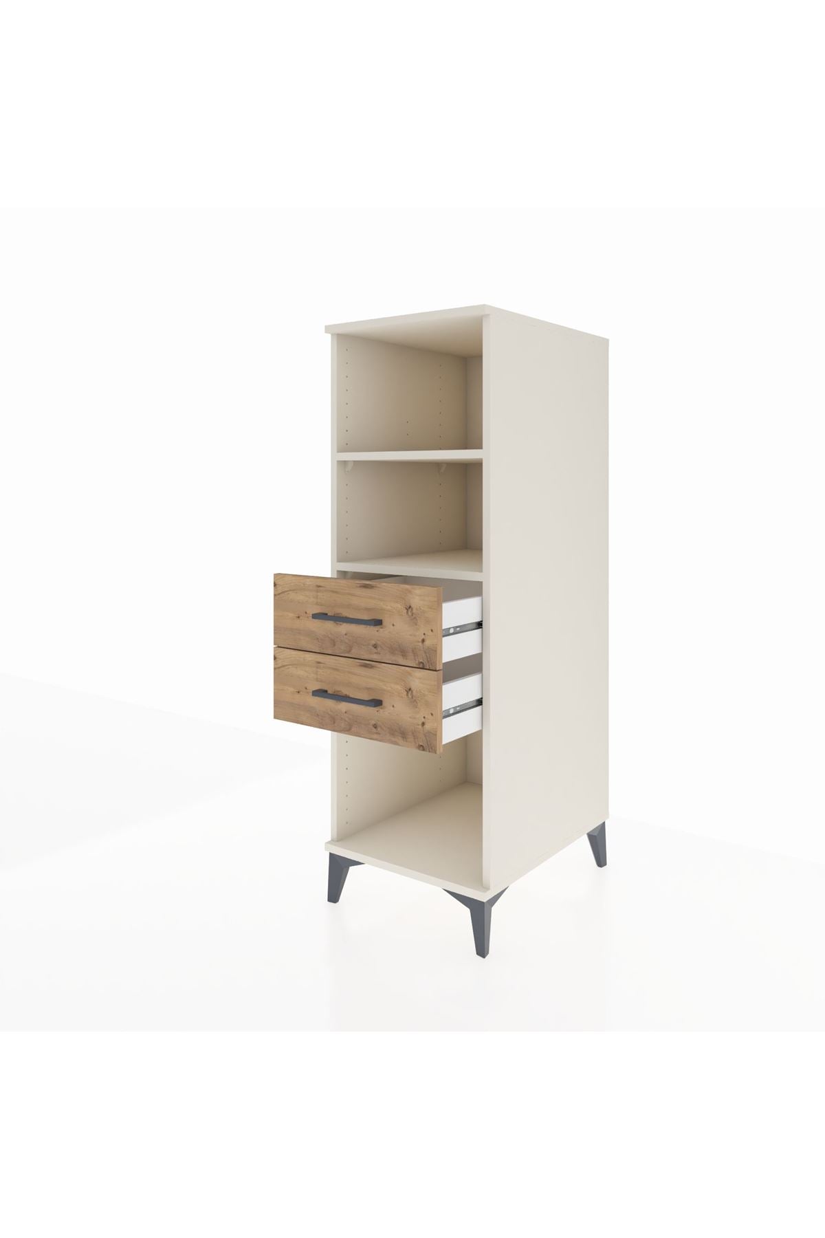 Kronos Dolap 2 Raflı 2 Çekmeceli 44x59x134 - S82M114V3C