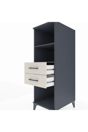 Kronos Dolap 2 Raflı 2 Çekmeceli 44x59x134 - S82M114V4C