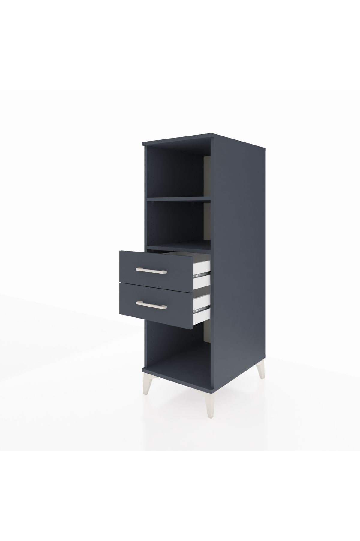 Kronos Dolap 2 Raflı 2 Çekmeceli 44x59x134 - S82M114V5C