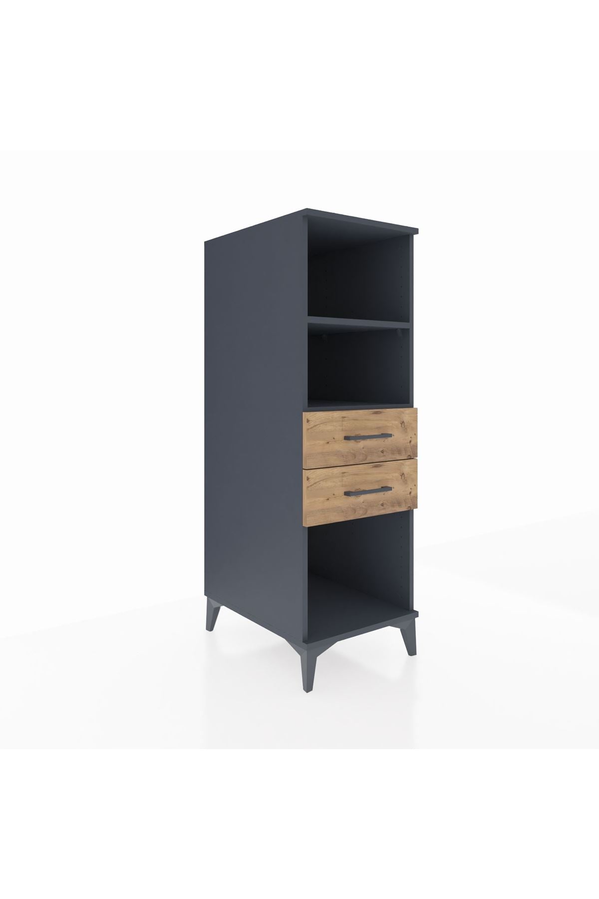 Kronos Dolap 2 Raflı 2 Çekmeceli 44x59x134 - S82M114V6C